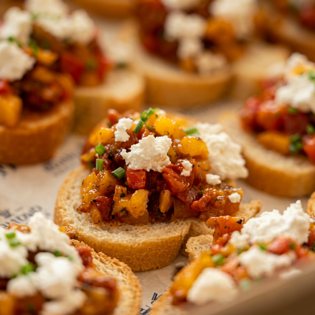 Pepperonata, Sundried Tomato & Hazelnut Pesto (Veg)
