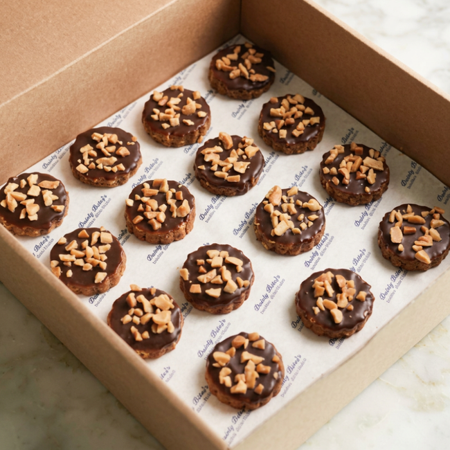 Healthy Snickers Bites