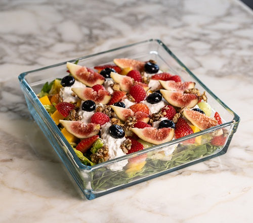 Melon Berry Burrata Salad
