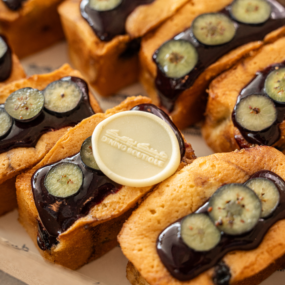 Mini Blueberry Loaf Cake